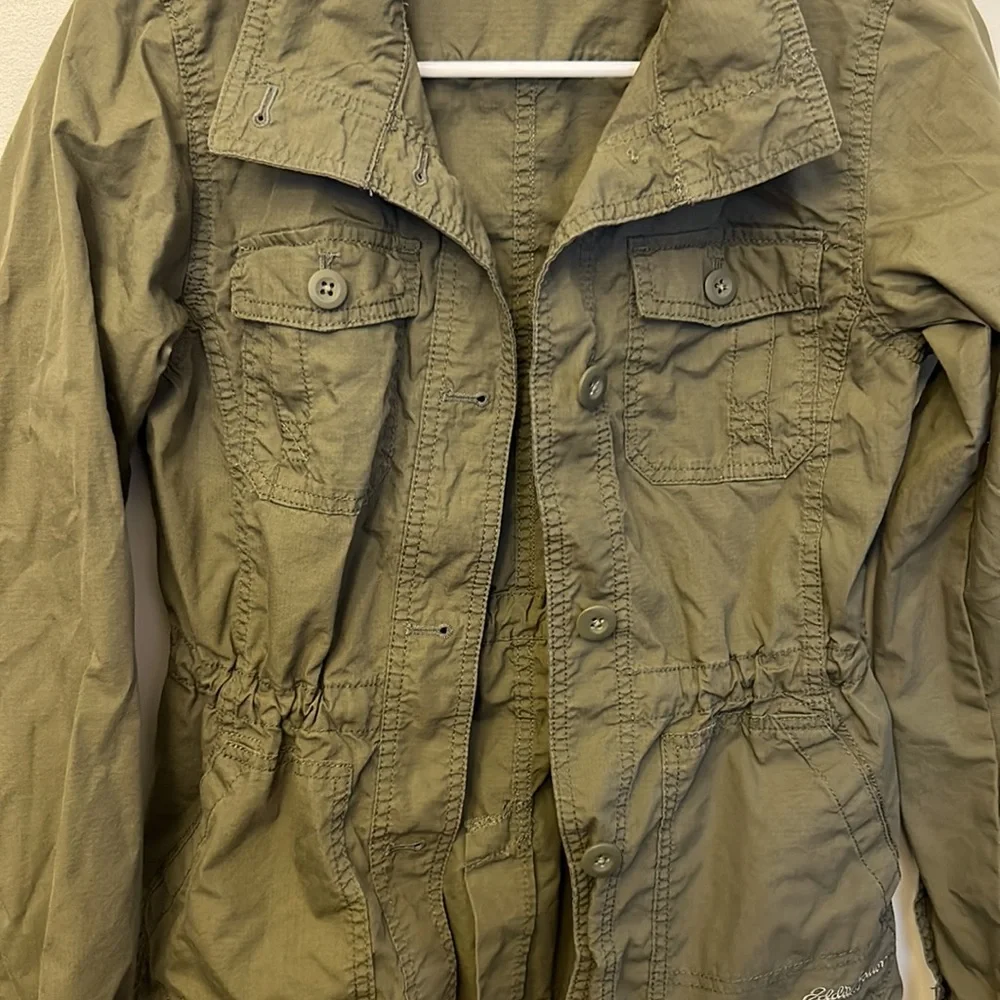 Eddie Bauer Women’s Jacket Olive Green Size XS - Picture 2 of 4